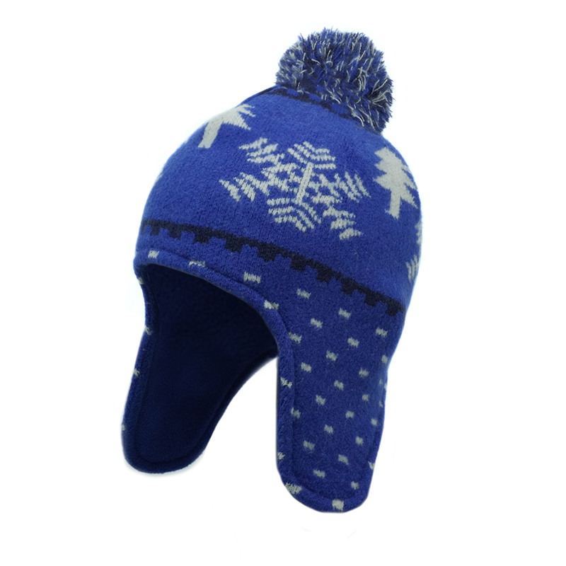 Fishman Beanie with Pompom Custom Logo Acceptable - 图片 2