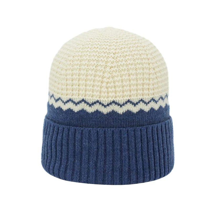 Waffle Cuffie Beanie - 图片 2