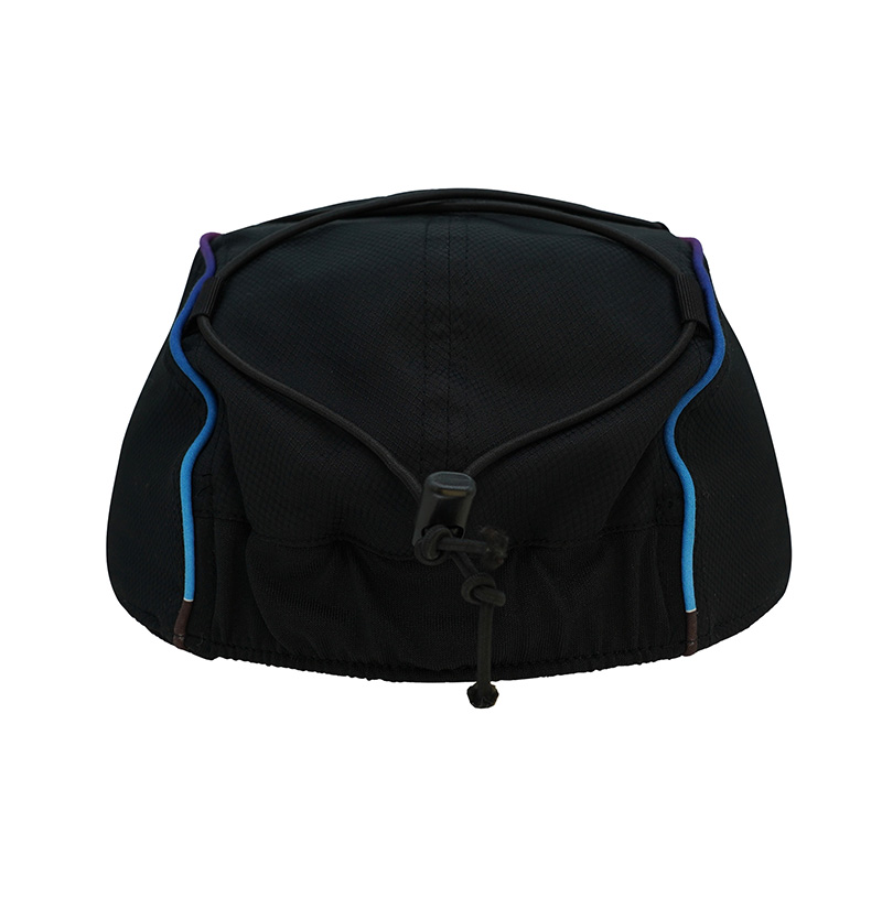 5 Panels Camper Cap with Rhinestone Applique - 图片 2