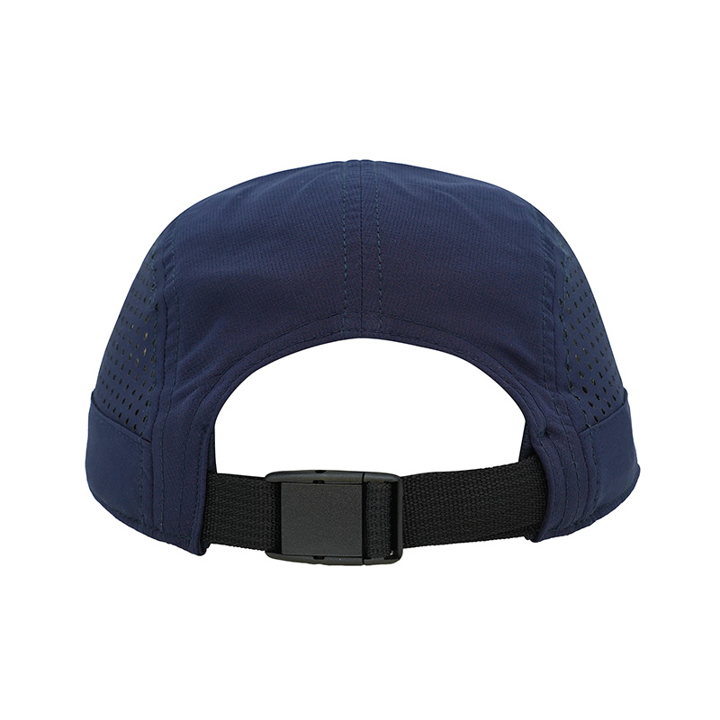 5 Panels PVC Visor Camper Cap with Metal - 图片 3