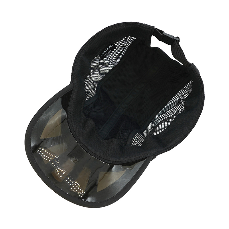 5 Panels PVC Sport Cap with Woven Loop logo Inside - 图片 2
