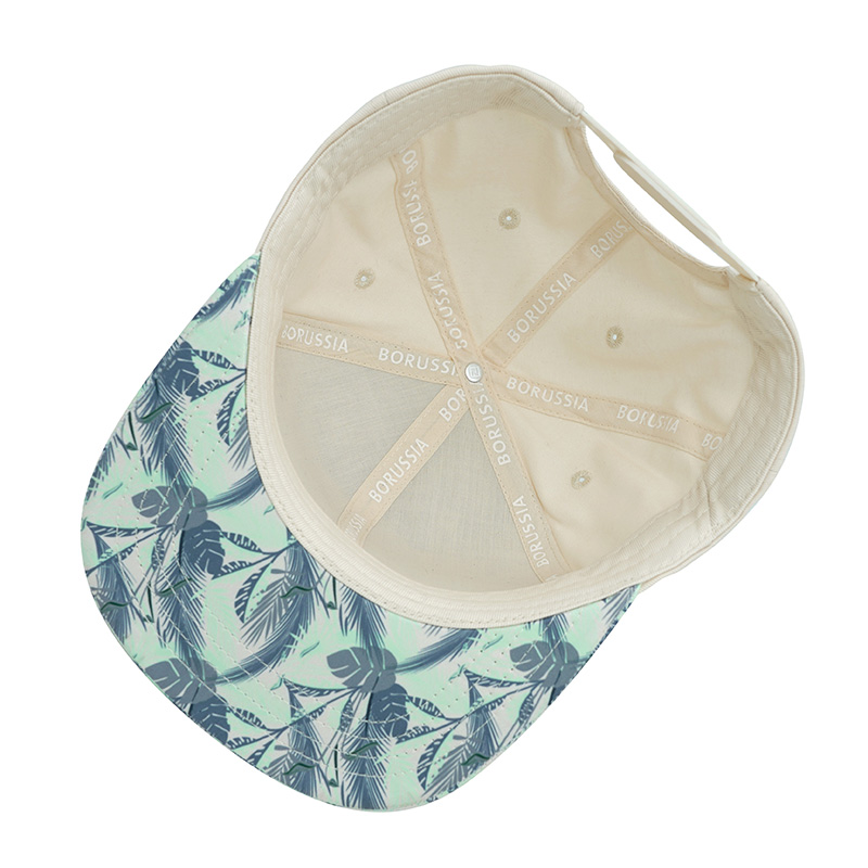 Printed Brim Basketball Caps - 图片 2